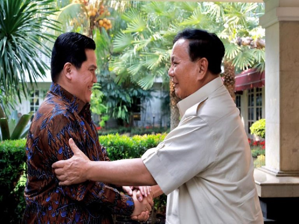 Prabowo dan Erick