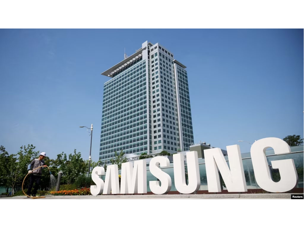 Logo Samsung Electronics di Korsel