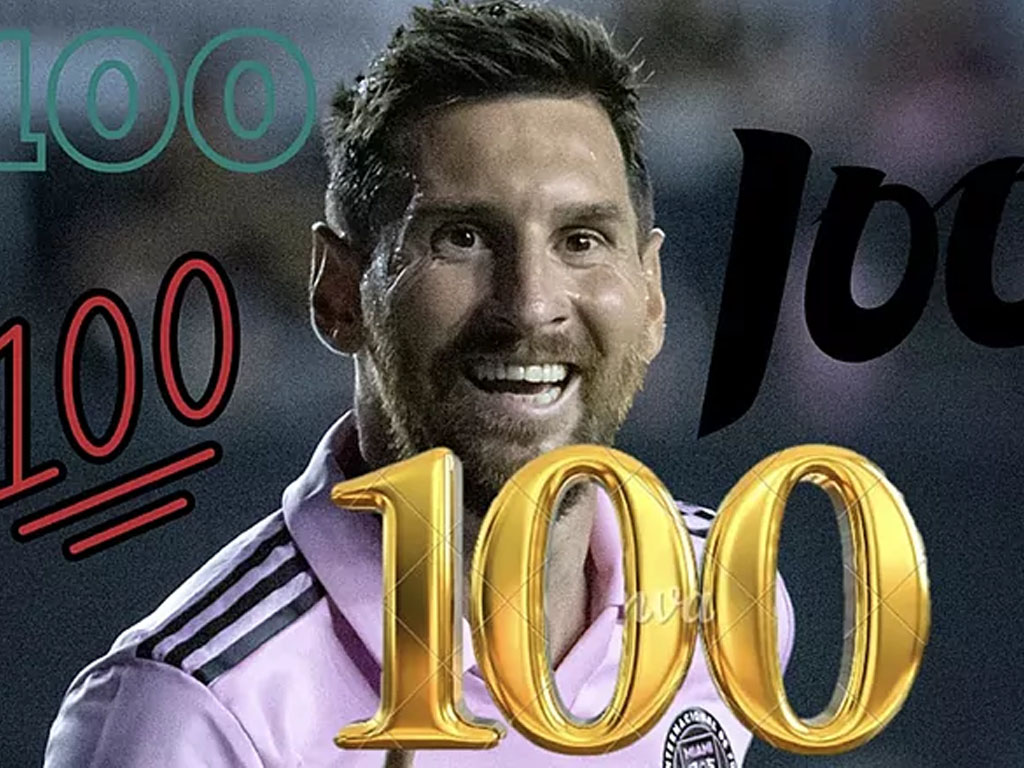 rekor messi cetak gol ke gawang 100 tim