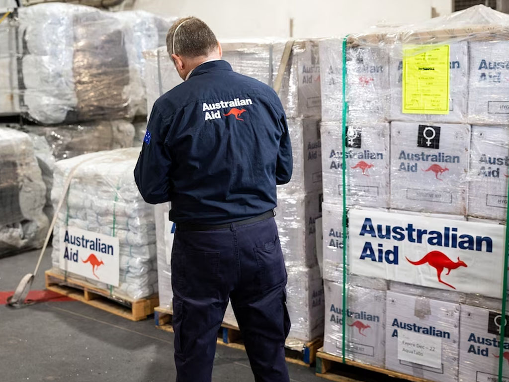 bantuan luar negeri australia