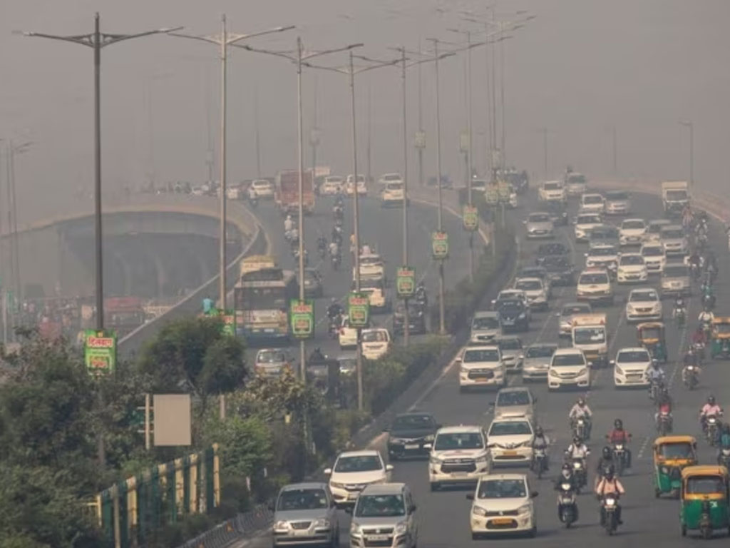 polusi udara di india