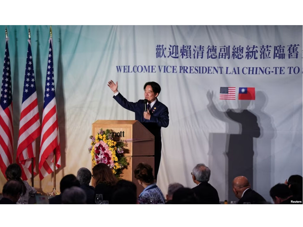 wapres taiwan lai di san francisco