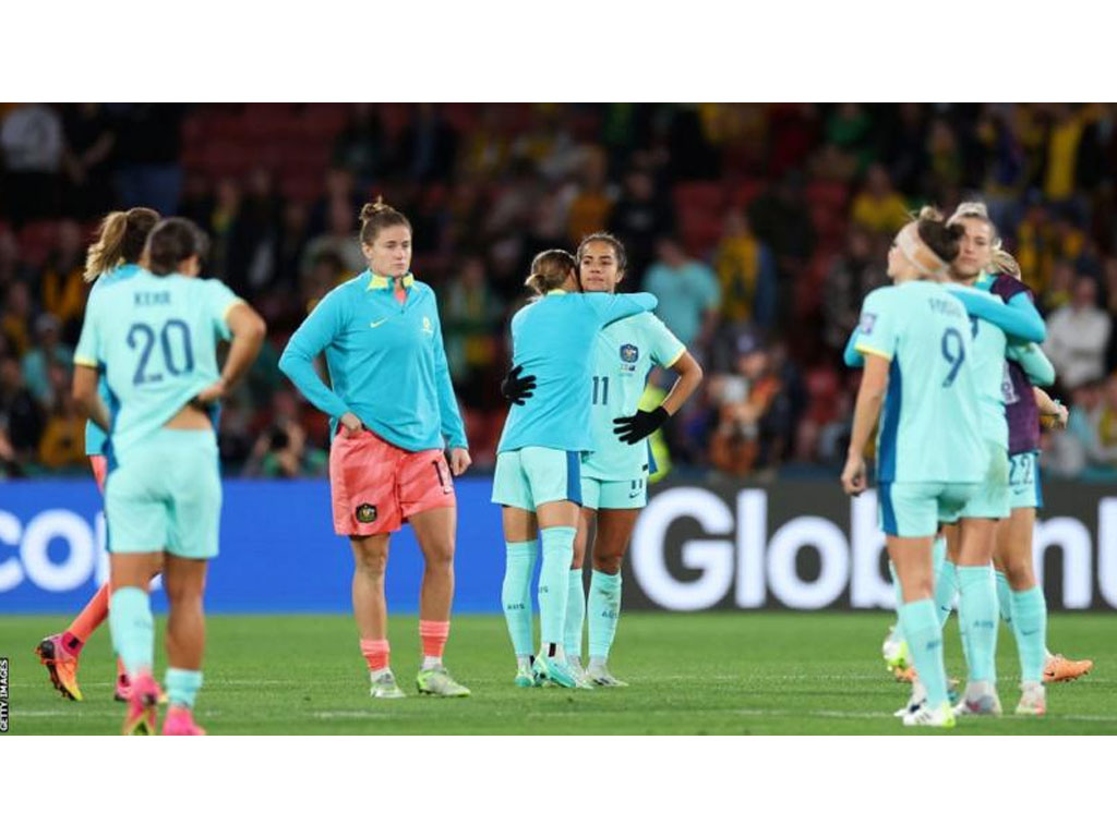 tim wanita australia tertunduk lesu
