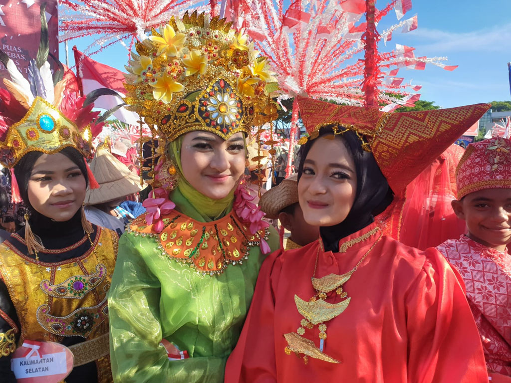 pawai hut kemerdekaan lhokseumawe2