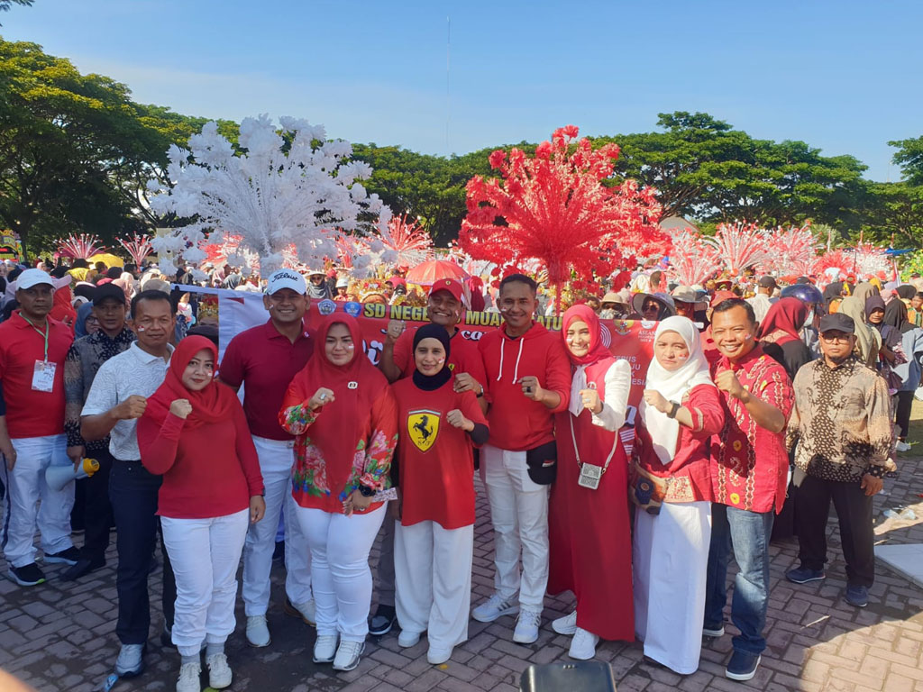 pawai hut kemerdekaan lhokseumawe1