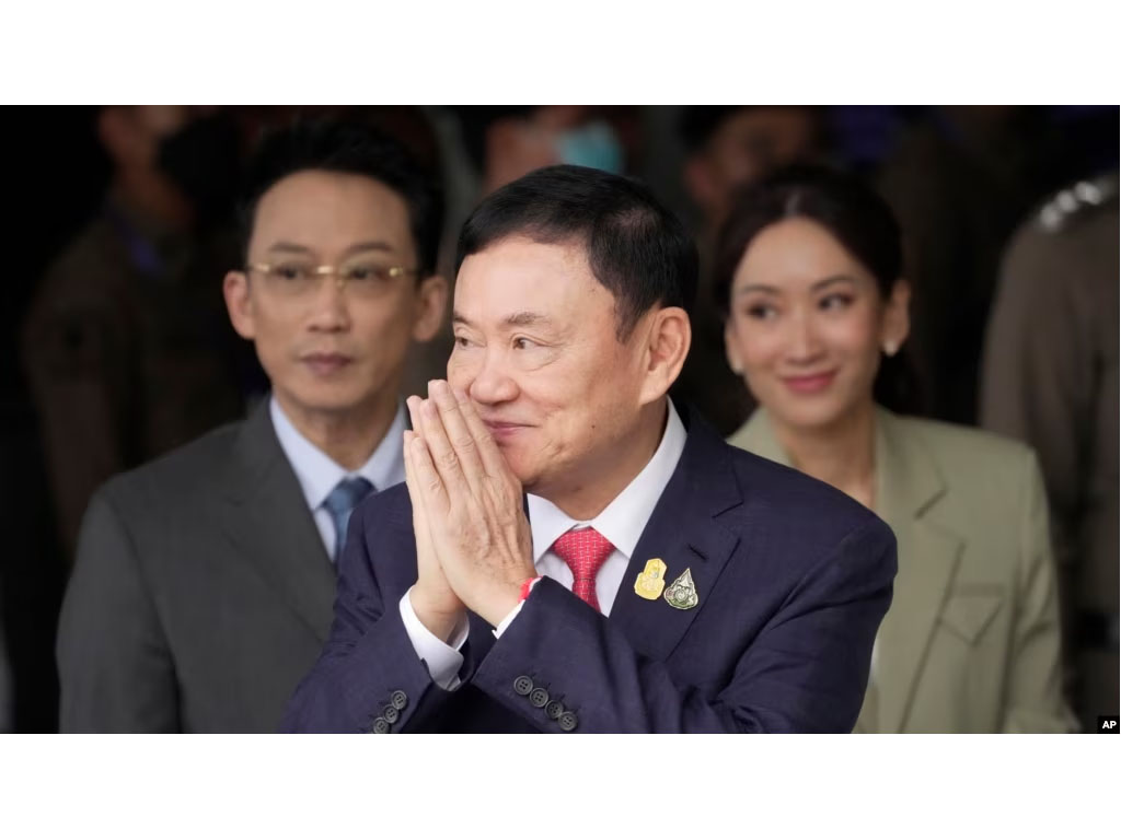 Mantan PM Thailand, Thaksin Shinawatra tiba di bangkok