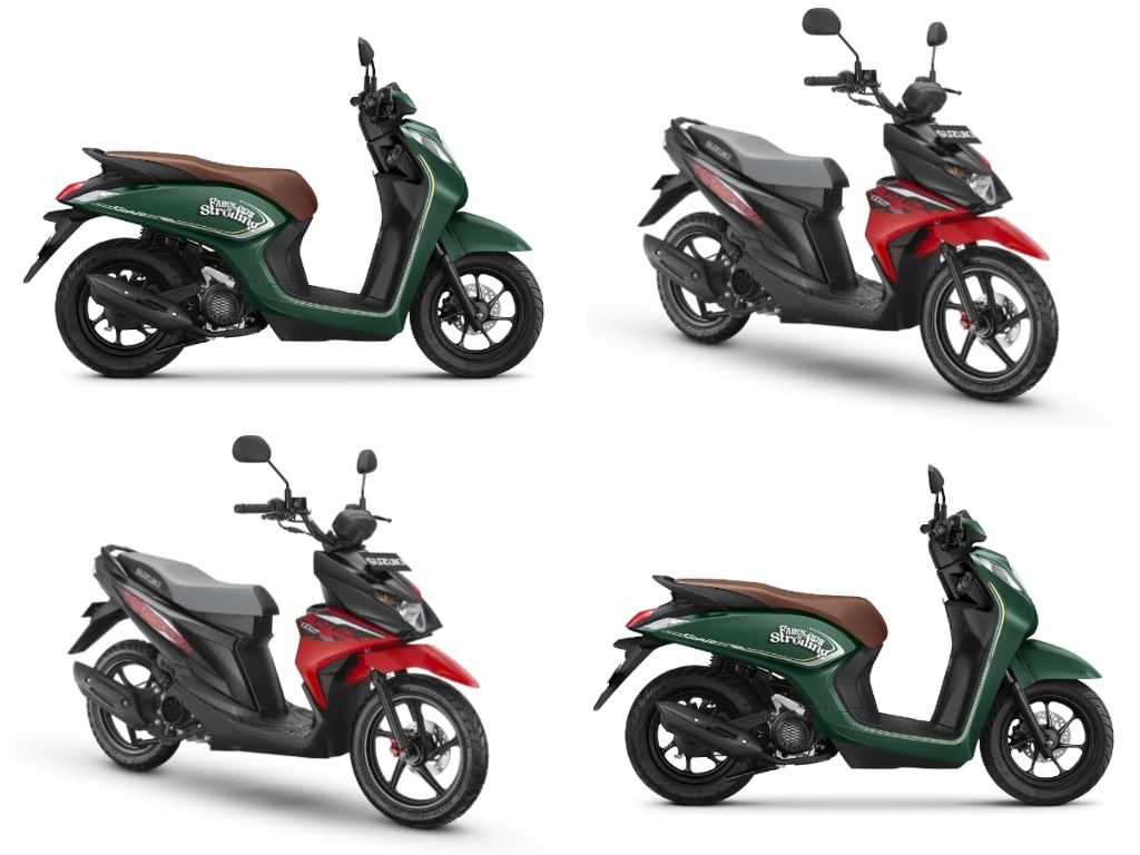 Motor Honda dan Suzuki