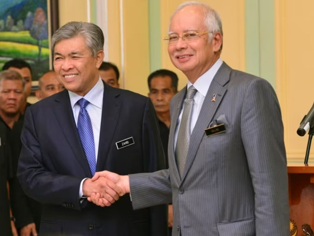 Najib Razak dan Ahmad Zahid Hamidi