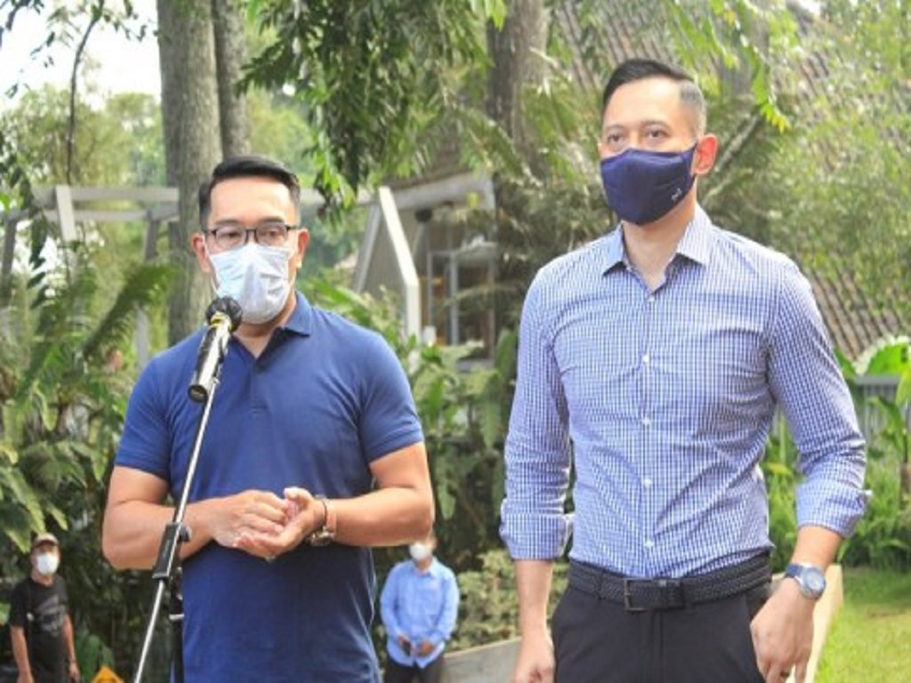 AHY dan Ridwan Kamil