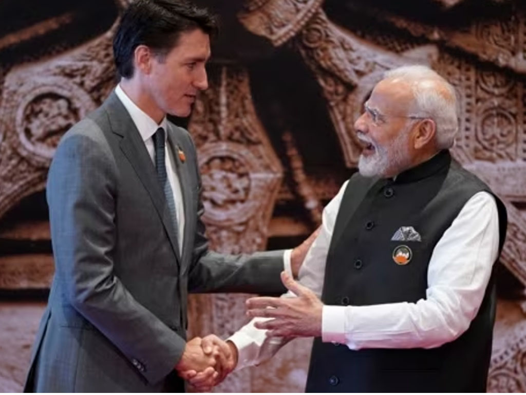 PM Modi sambut PM Justin di G20