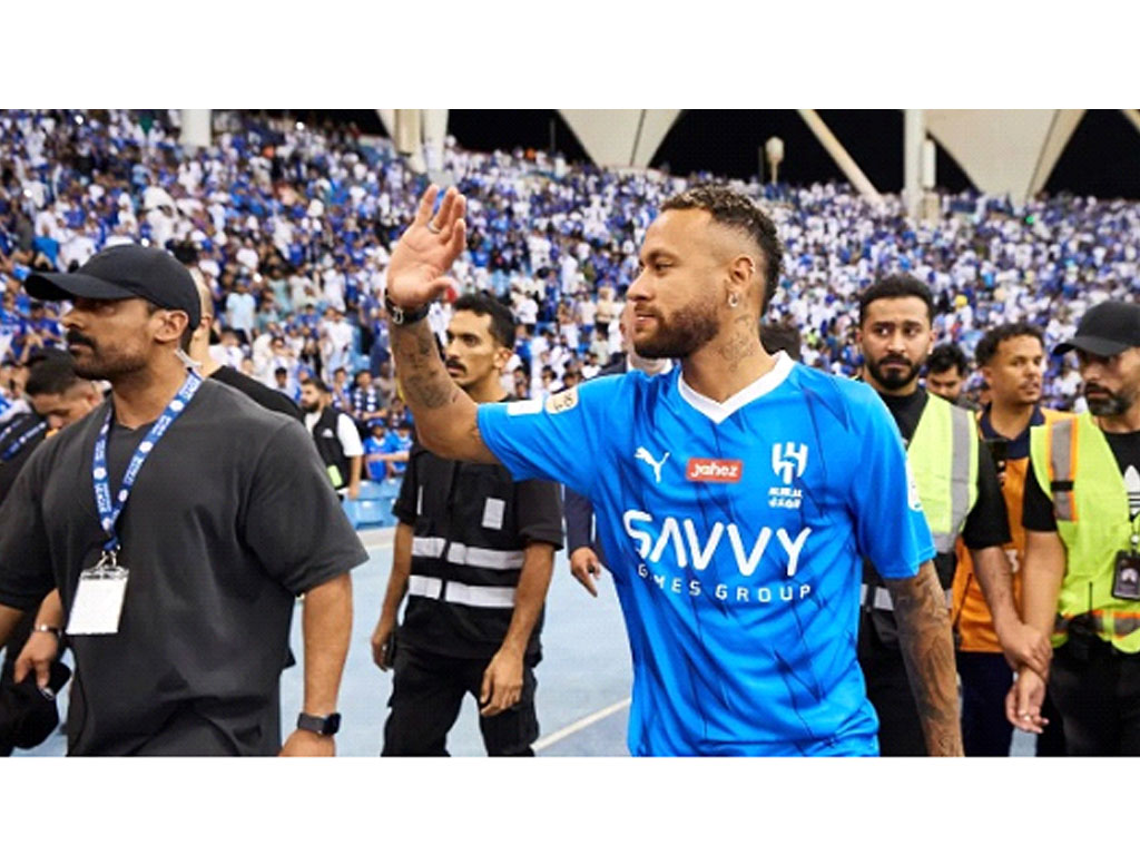 debut neymar bersama al hilal