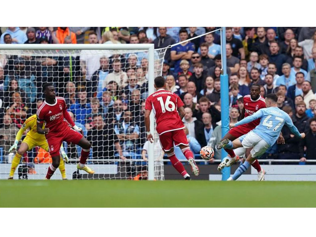 foden cetak gol untuk city
