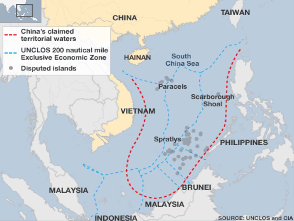 klaim China di Laut China Selatan
