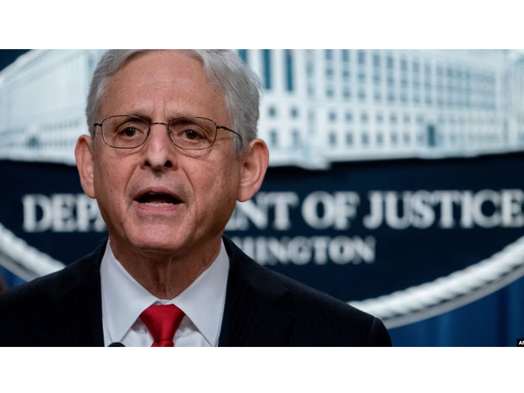 Jaksa Agung AS Merrick Garland