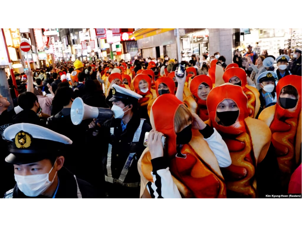 Halloween di Shibuya Tokyo