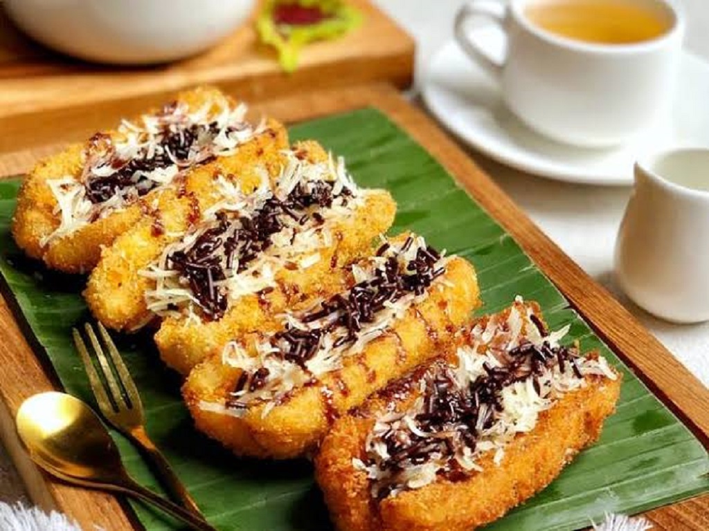 Cara Membuat Pisang Keju