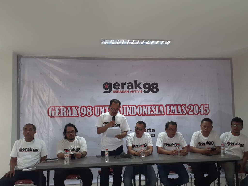 Gerakan Aktivis (GERAK 98) Deklarasi Dukung Ganjar Pranowo 17 Oktober 2023