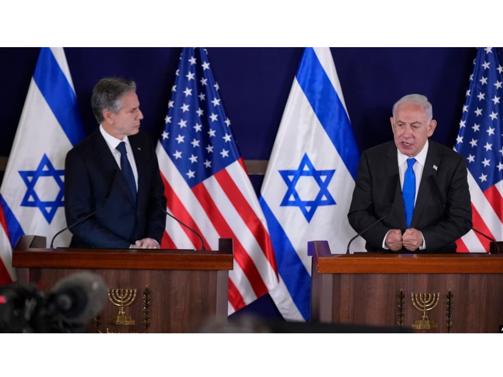 Menlu Blinken dan PM Netanyahu