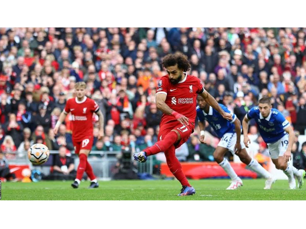 Mo Salah cetak gol