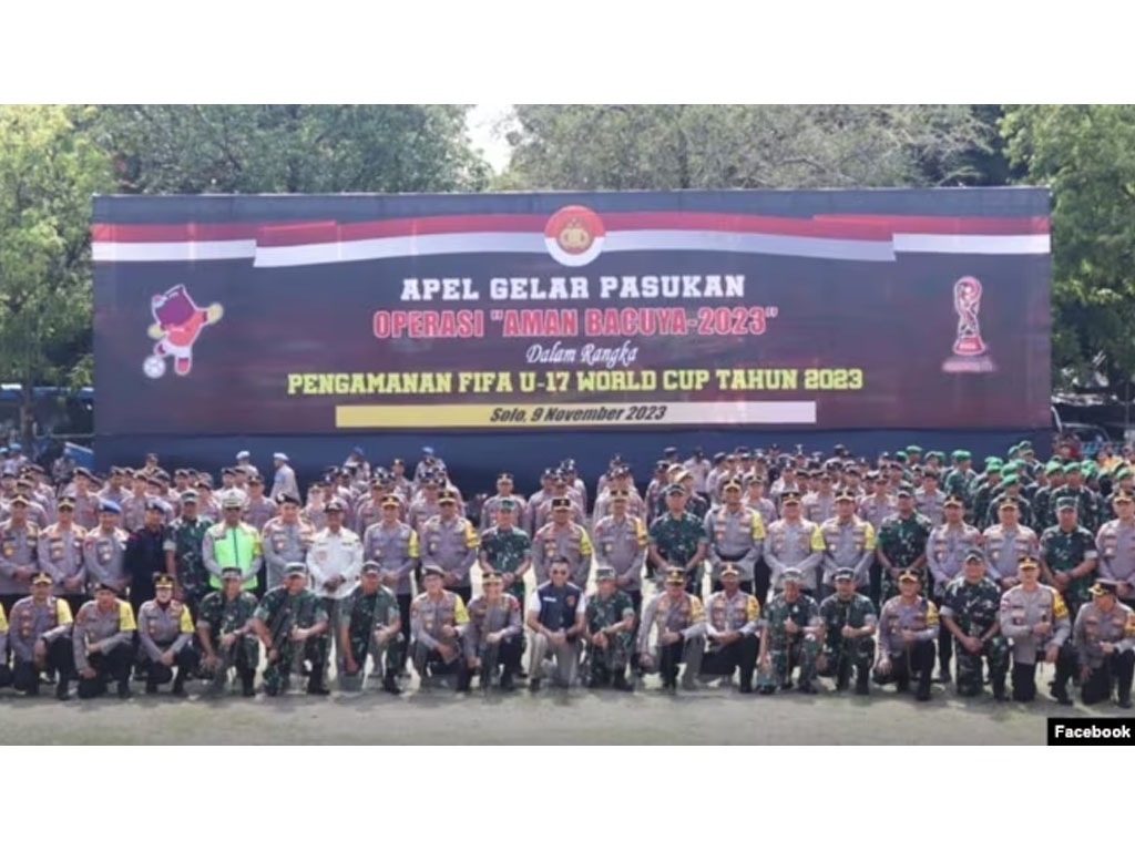 apel kesiapan Polri amankan piala dunia