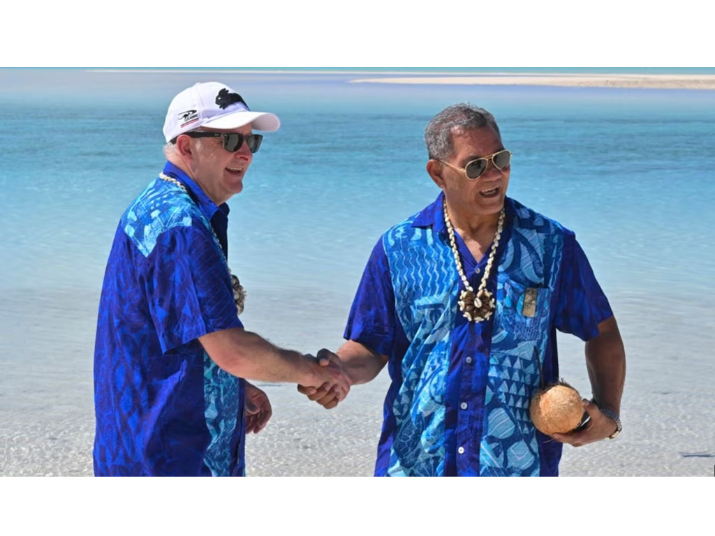 pm australia dan pm tuvalu