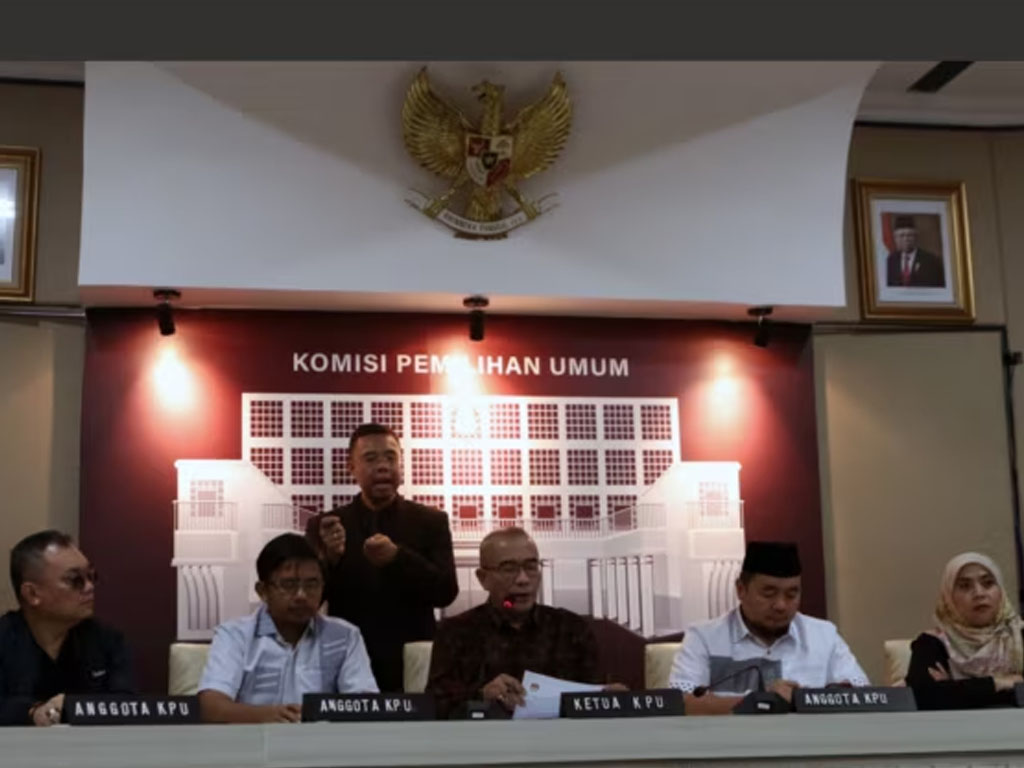 kpu tetapkan capres