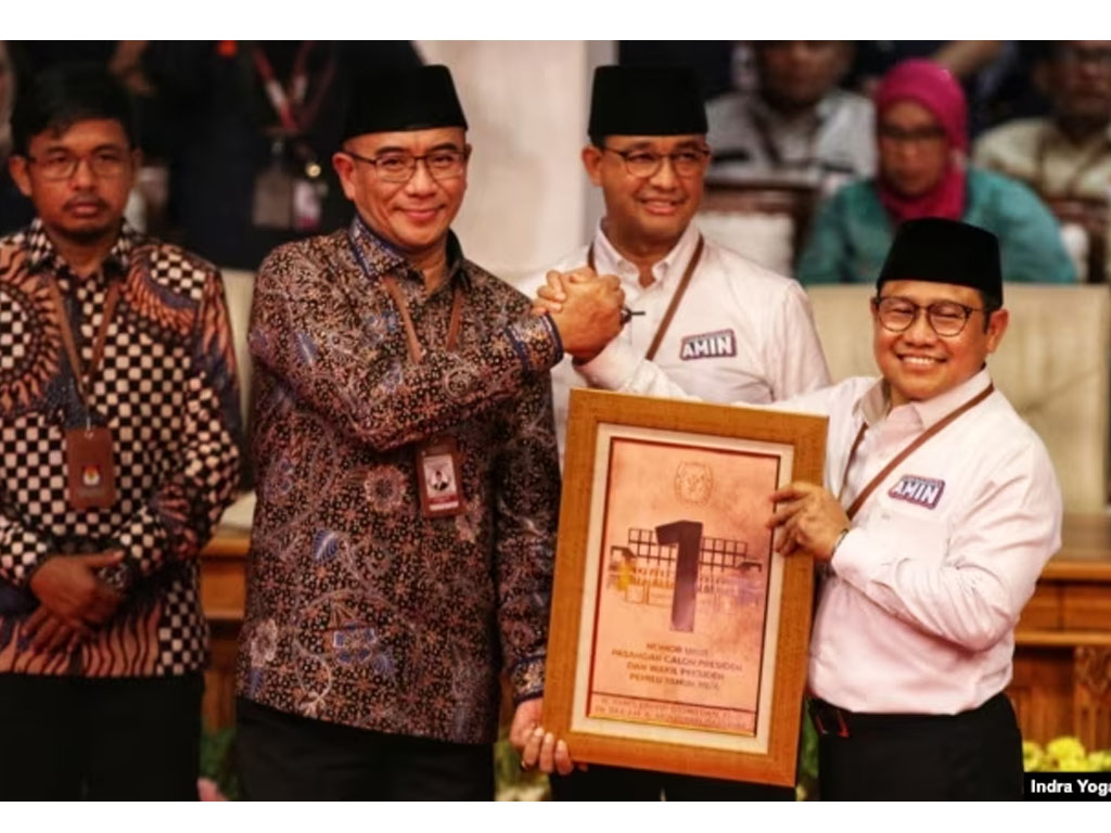 pasangan no 1 pilpres 2024