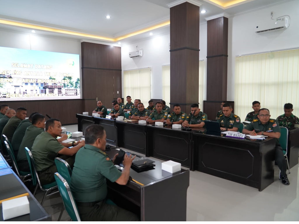 Wasev Mabes TNI AD di Korem LW3