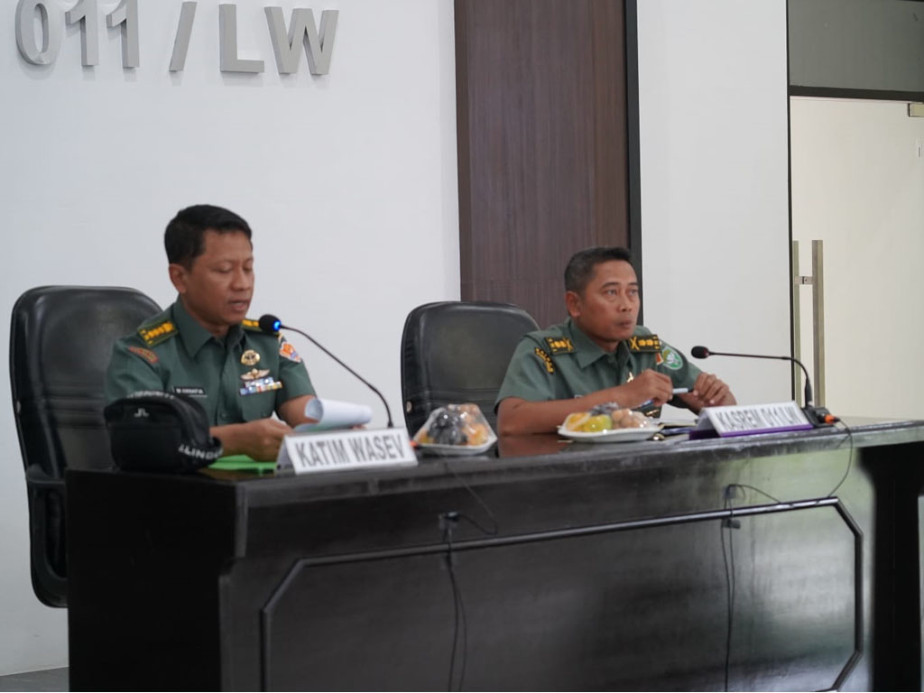 Wasev Mabes TNI AD di Korem LW2