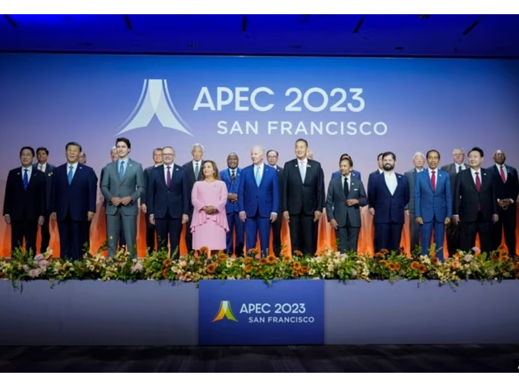 pemimpin negar APEC foto di San Francisco