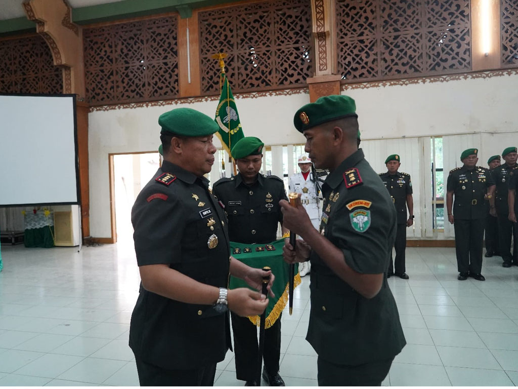 serah terima dandim aceh utara1