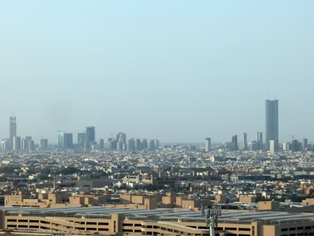Pemandangan cakrawala Kota Riyadh