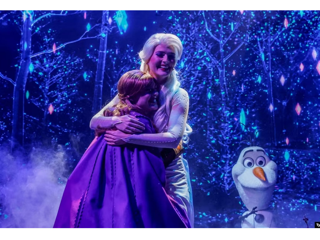 \'Frozen di Hong Kong Disneyland