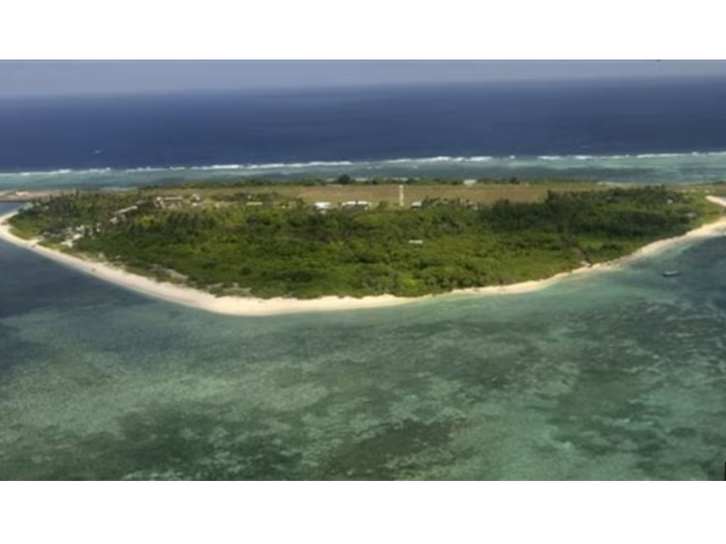 Salah satu pulau di Kepulauan Spratly