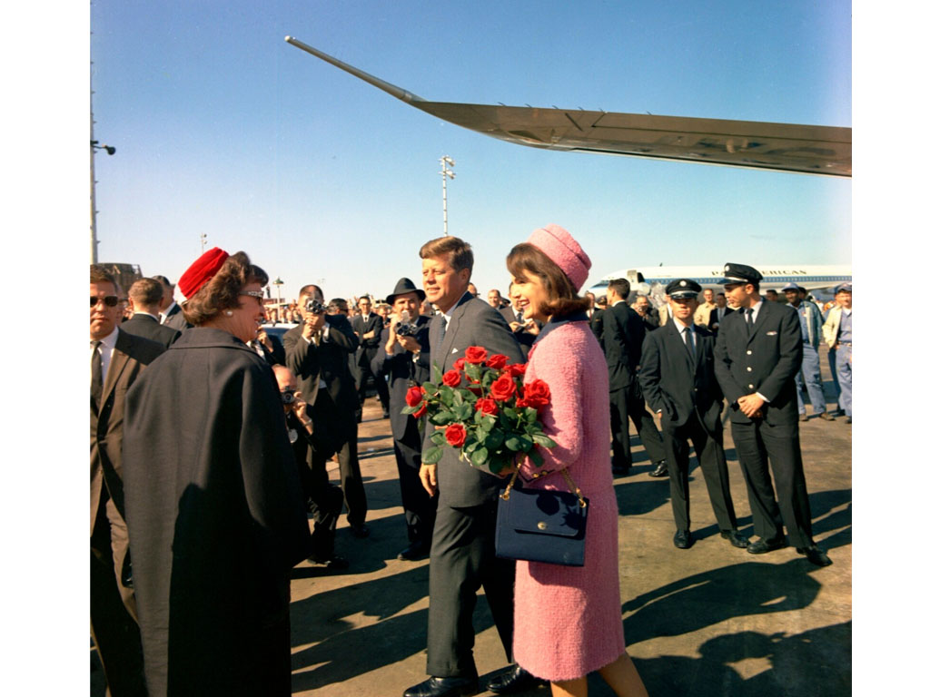 JFK dan ibu negara di Texas