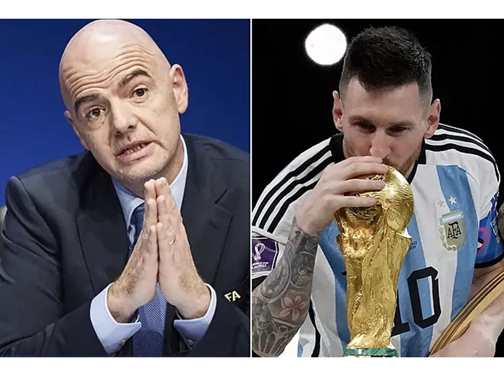 Infantino dan Messi