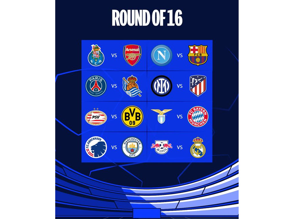 putaran 16 besar liga champions