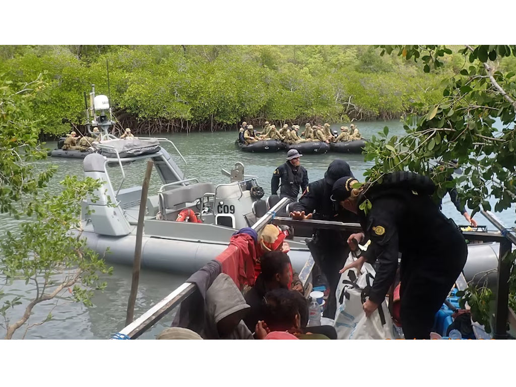 Pasukan Perbatasan Australia tankap kapal asing