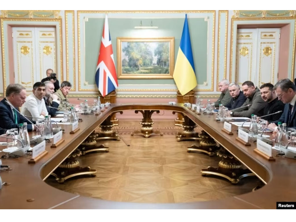 pertemuan pm sunak dan presiden ukraina