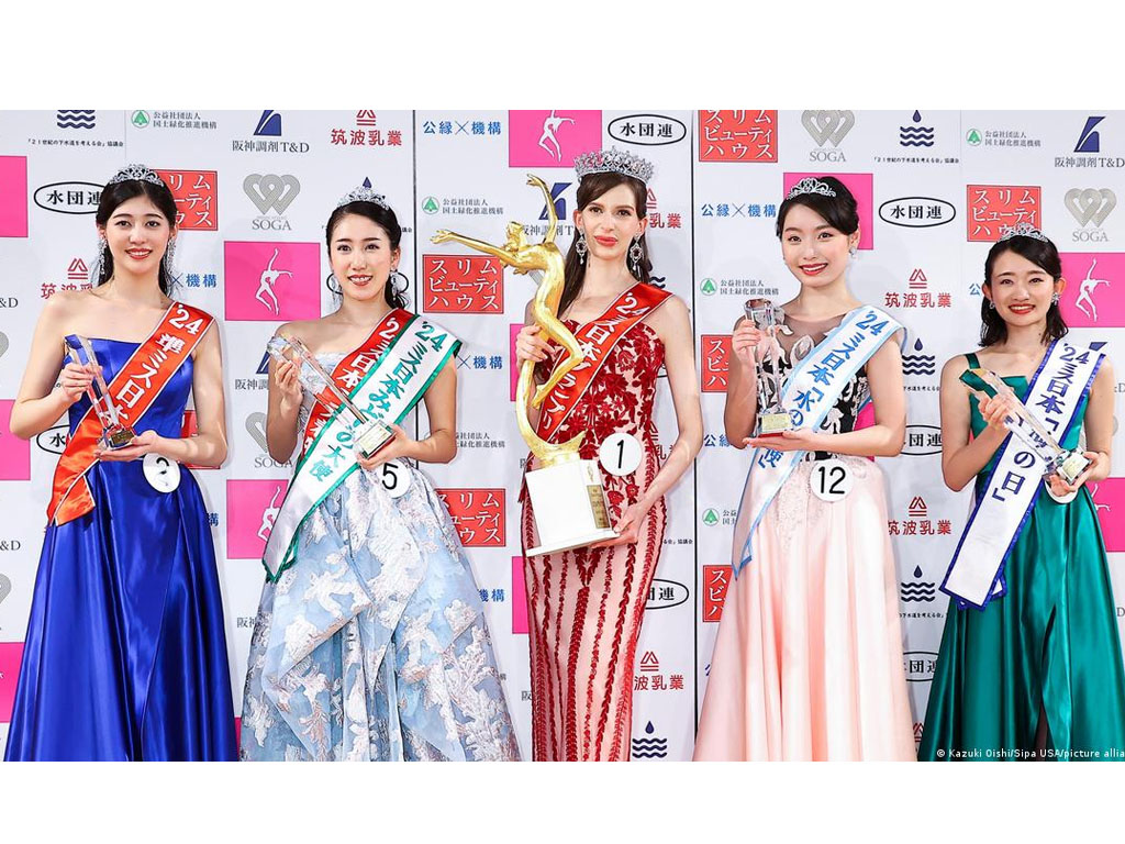lima pemenang miss jepang