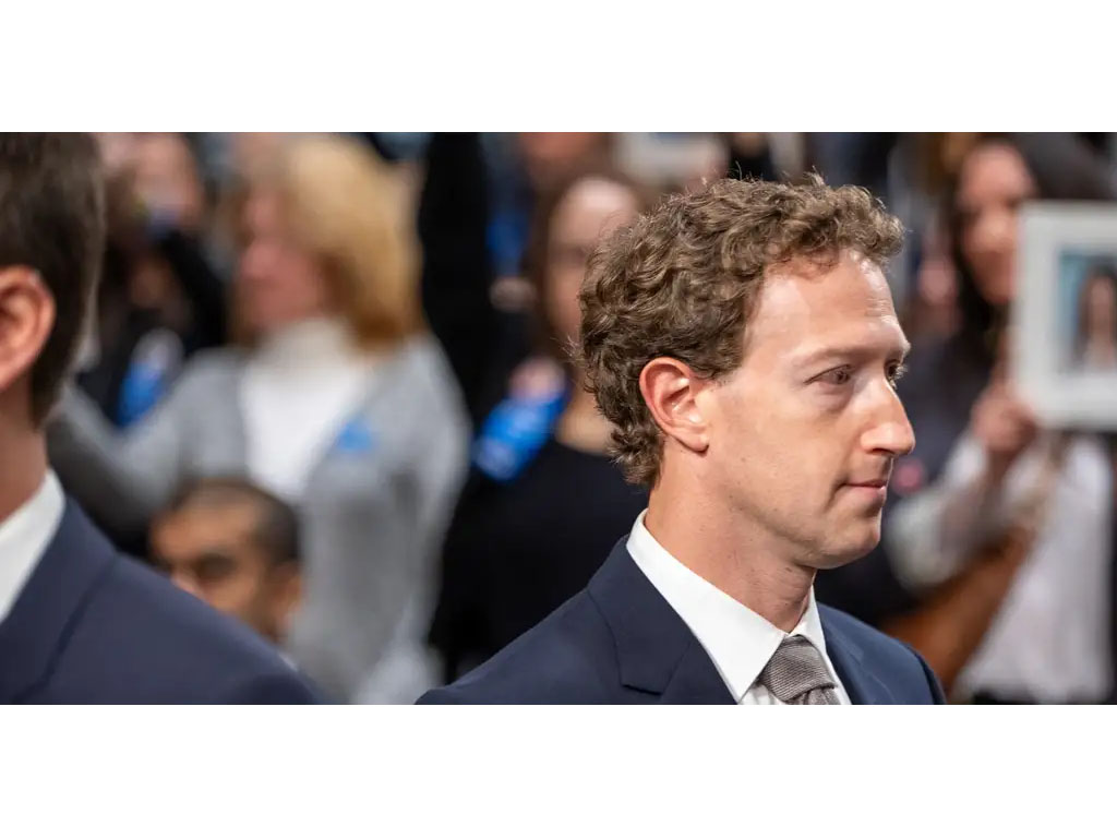 Mark Zuckerberg di Senat AS