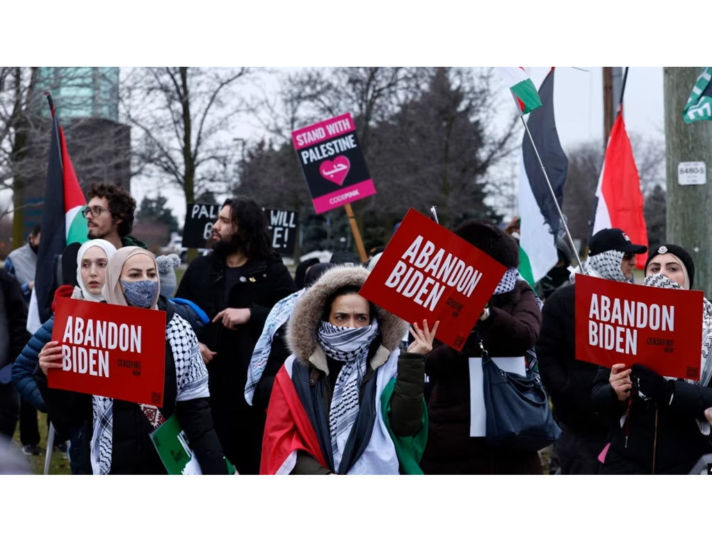 Warga Michigan pendukung Palestina