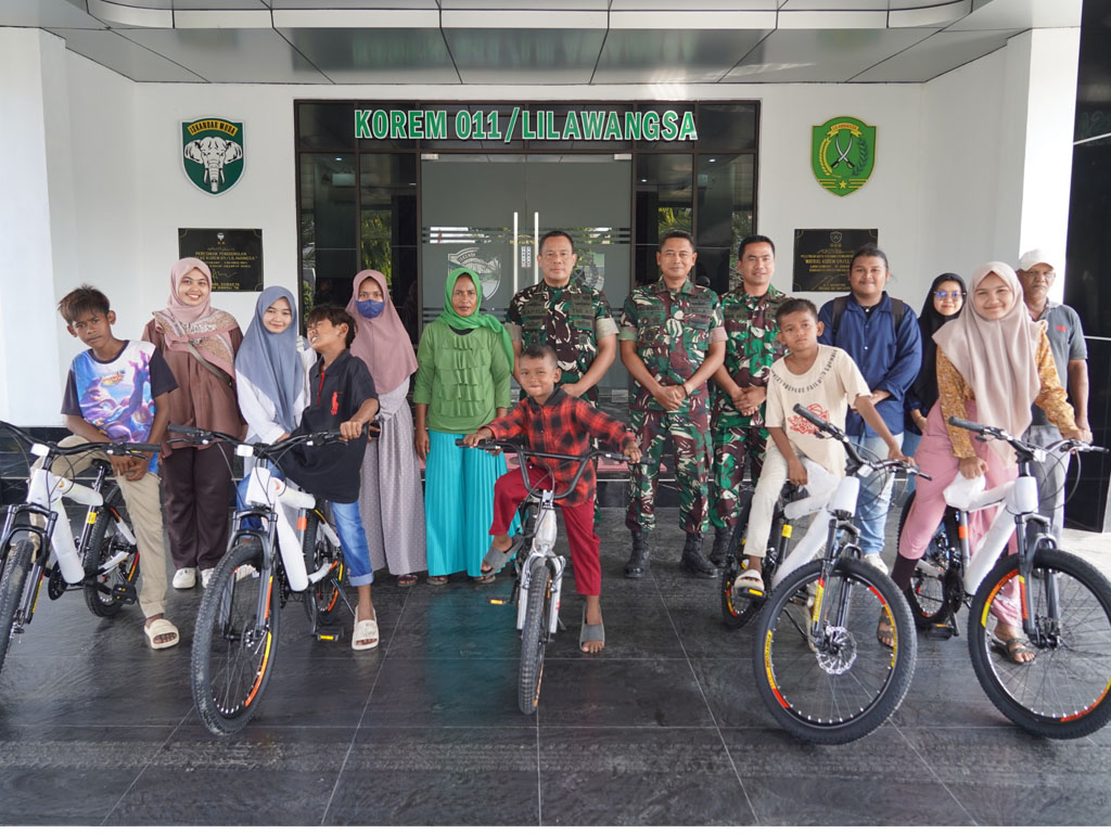hadiah sepeda danrem2