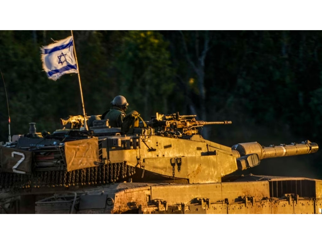 tank israel di gaza