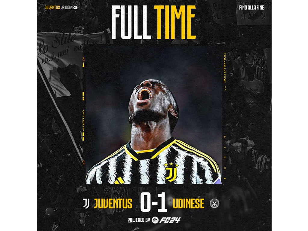 skor akhir juve vs udinese