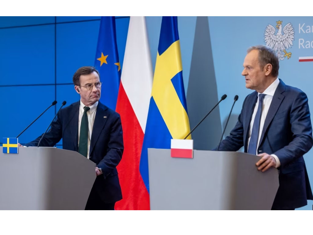 PM Polandia dan PM Swedia