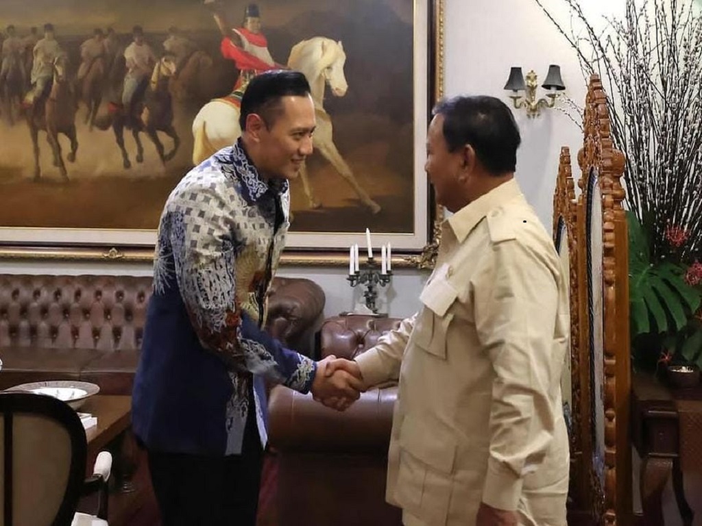 AHY bertemu Prabowo