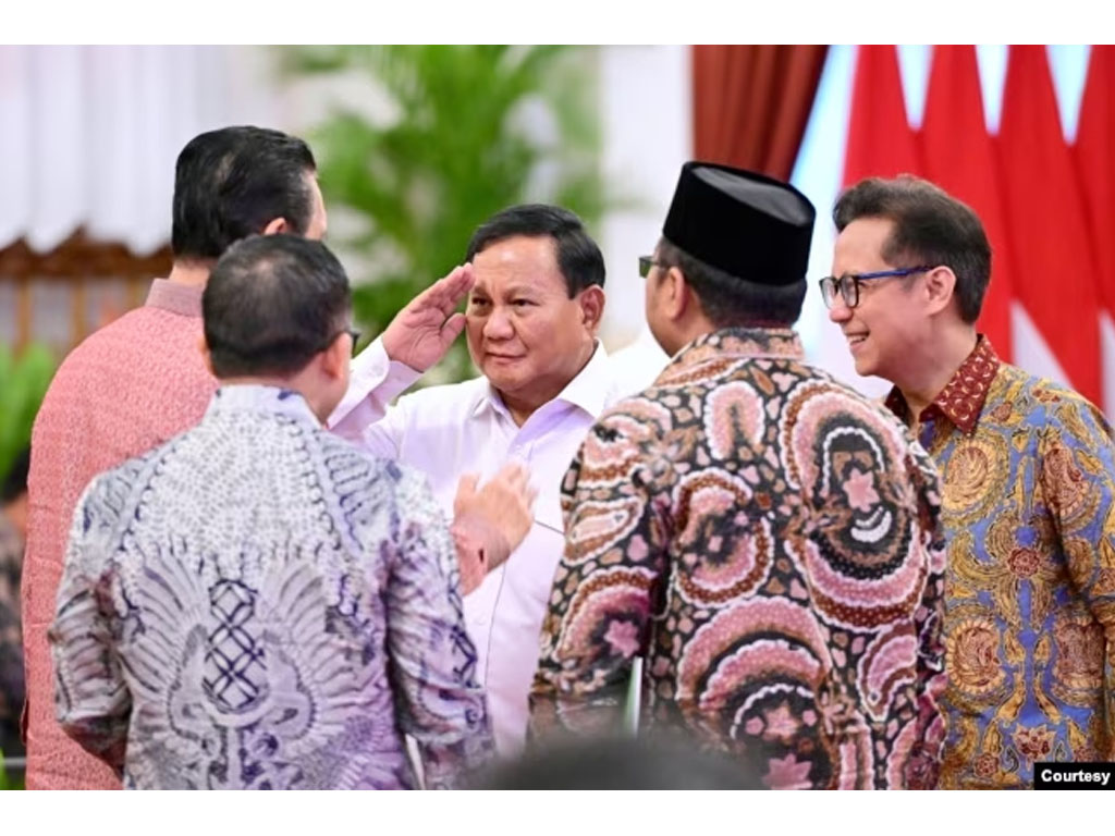 Menhan Probowo Subianto