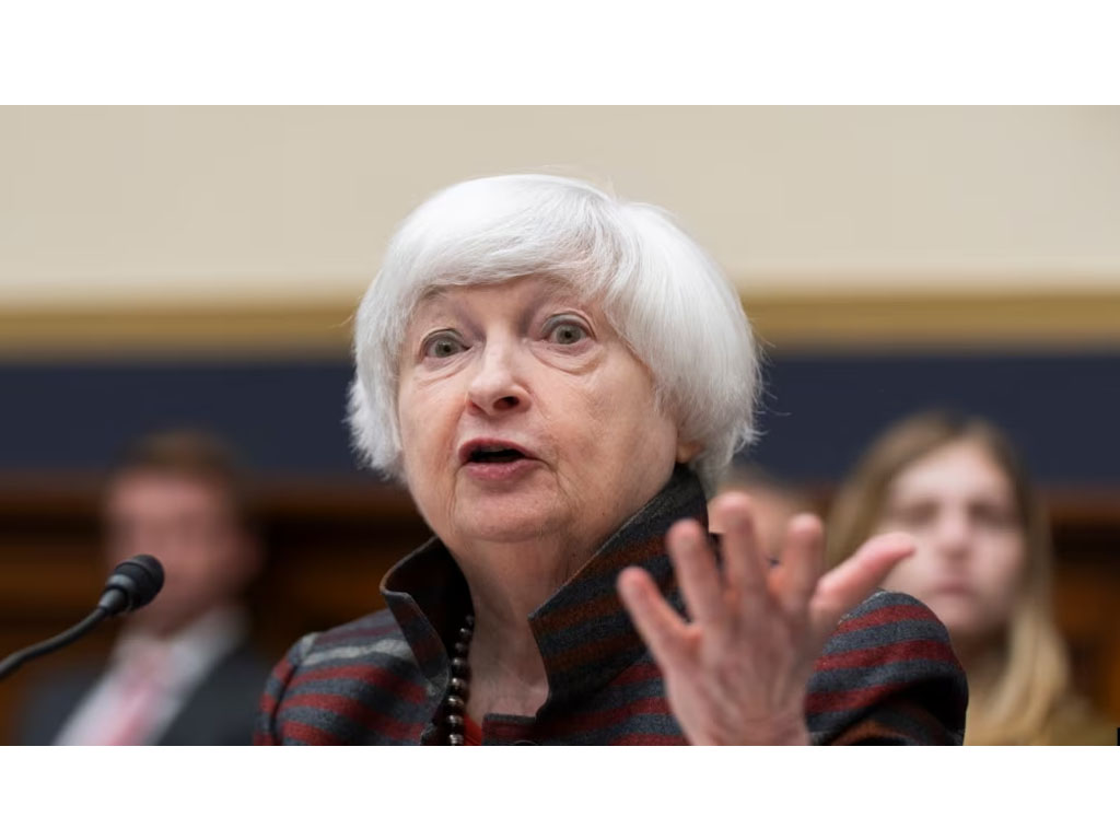 Janet Yellen di DPR AS