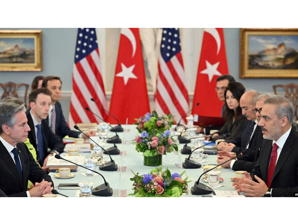 Blinken dan Menlu Turki di Washington